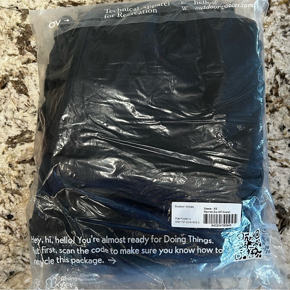 NWT Outdoor voices rectrek‎ zip off overalls women’s
space - dark grey xs small - Picture 5 of 11